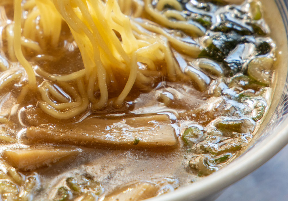 究極のラーメン　スープ